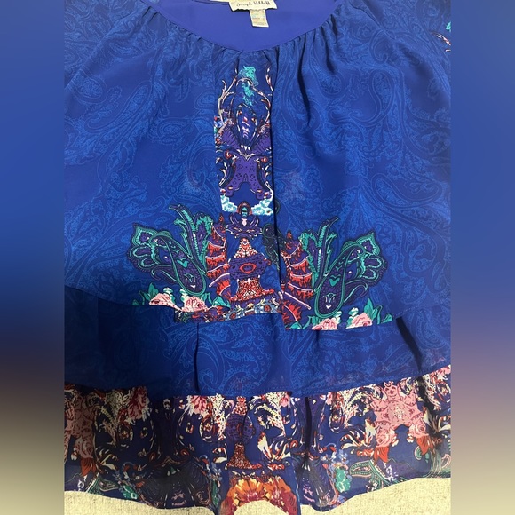 Joseph Ribkoff ruffle top - Picture 2 of 5